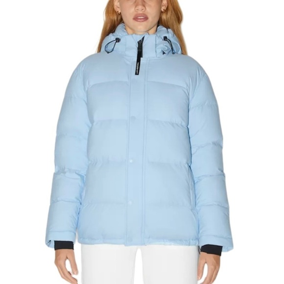 Aritzia Jackets & Blazers - Aritzia TNA Super Puff Original Jacket Matte Light Blue Puffer Coat Sz XS